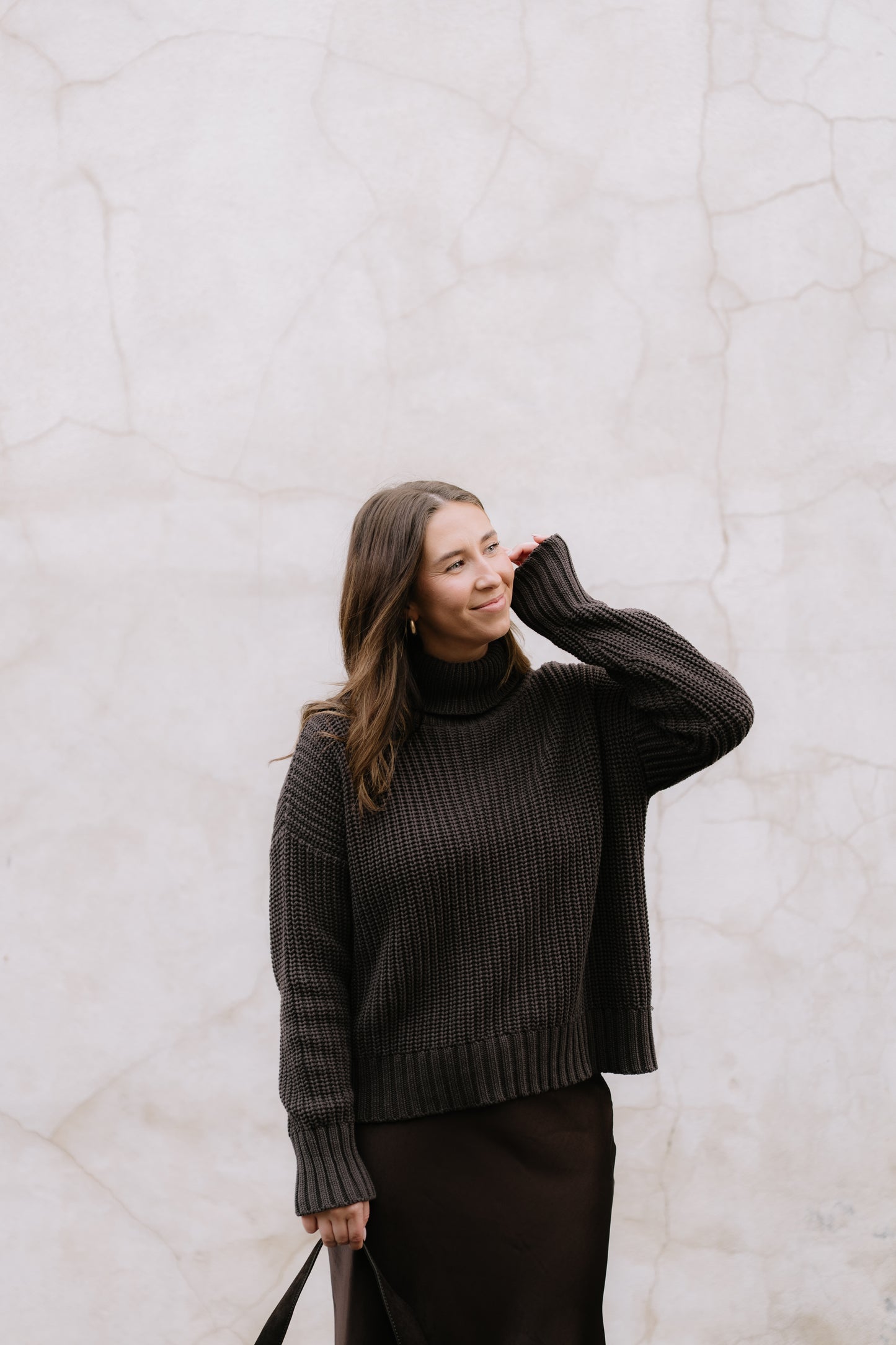The Ridge Roll Neck Knit
