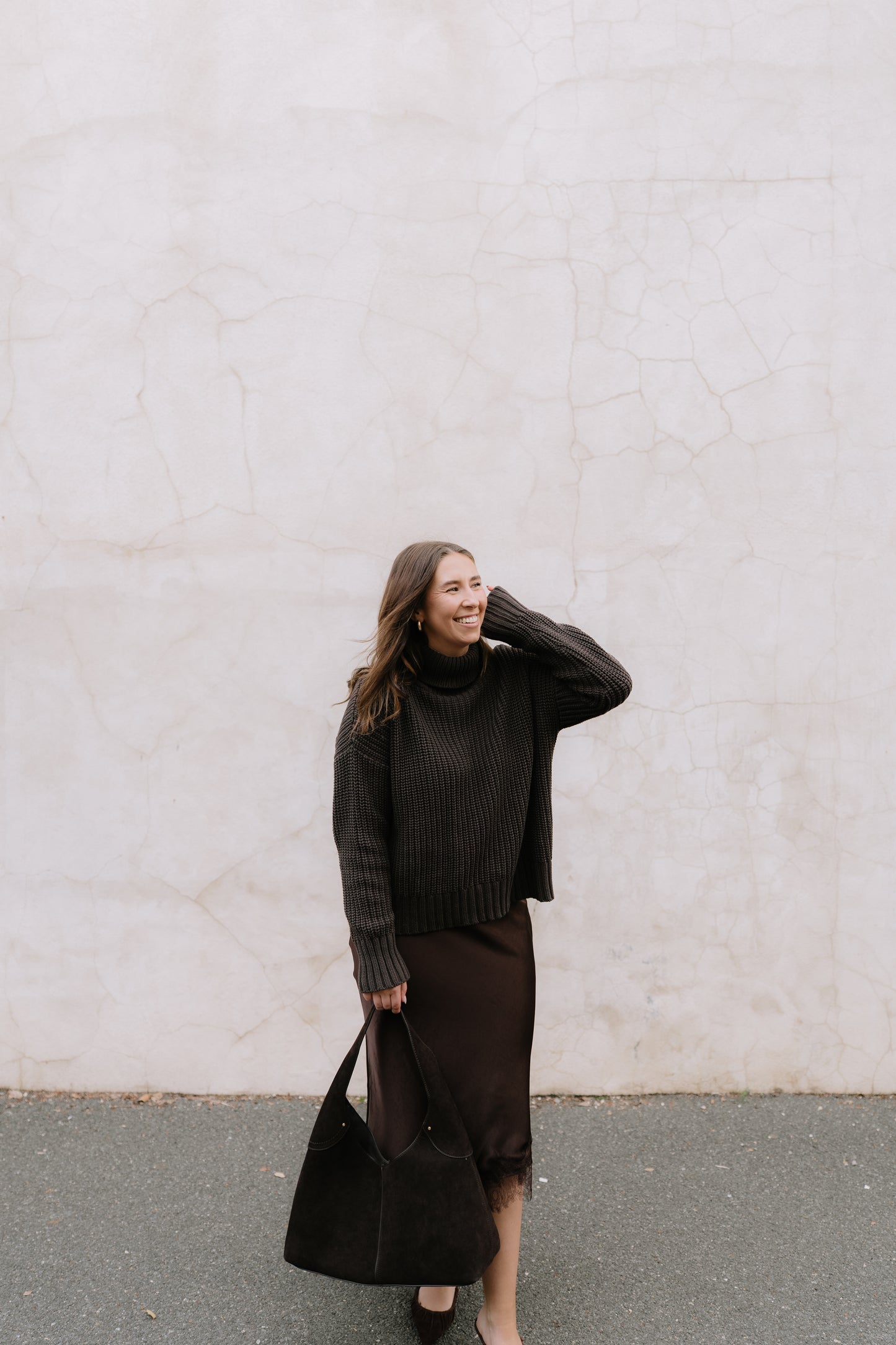 The Ridge Roll Neck Knit