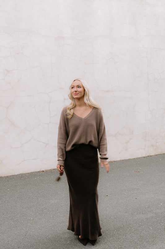 Sample Drift V-Neck Knit