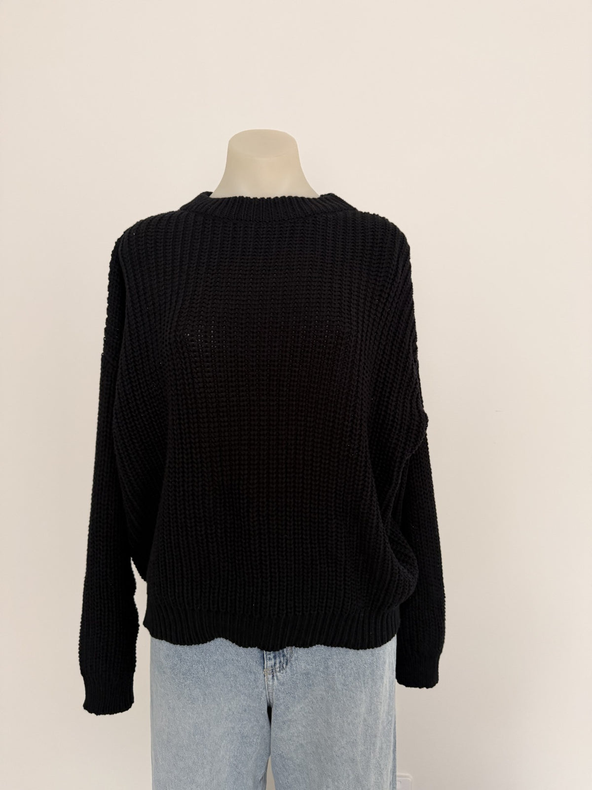 Oversized Round Neck
